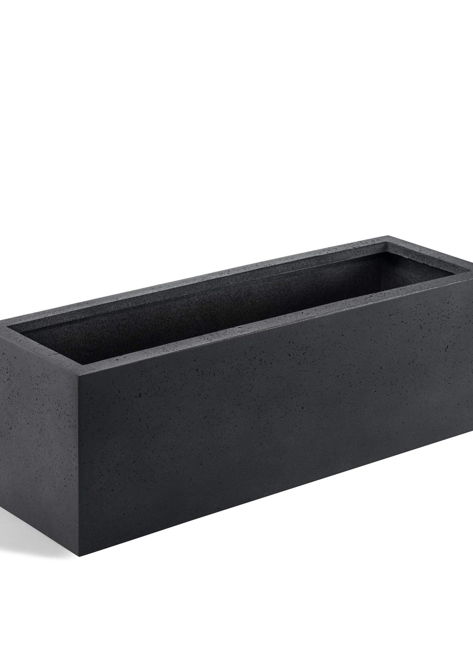 Luca Lifestyle - Grigio Pflanzkasten ''Grigio Small Box'' Anthrazit Rechteckig Fiberglas