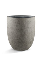 Luca Lifestyle - Grigio Pflanzkübel "Grigio Tall Egg Pot" Grau Rund Fiberglas