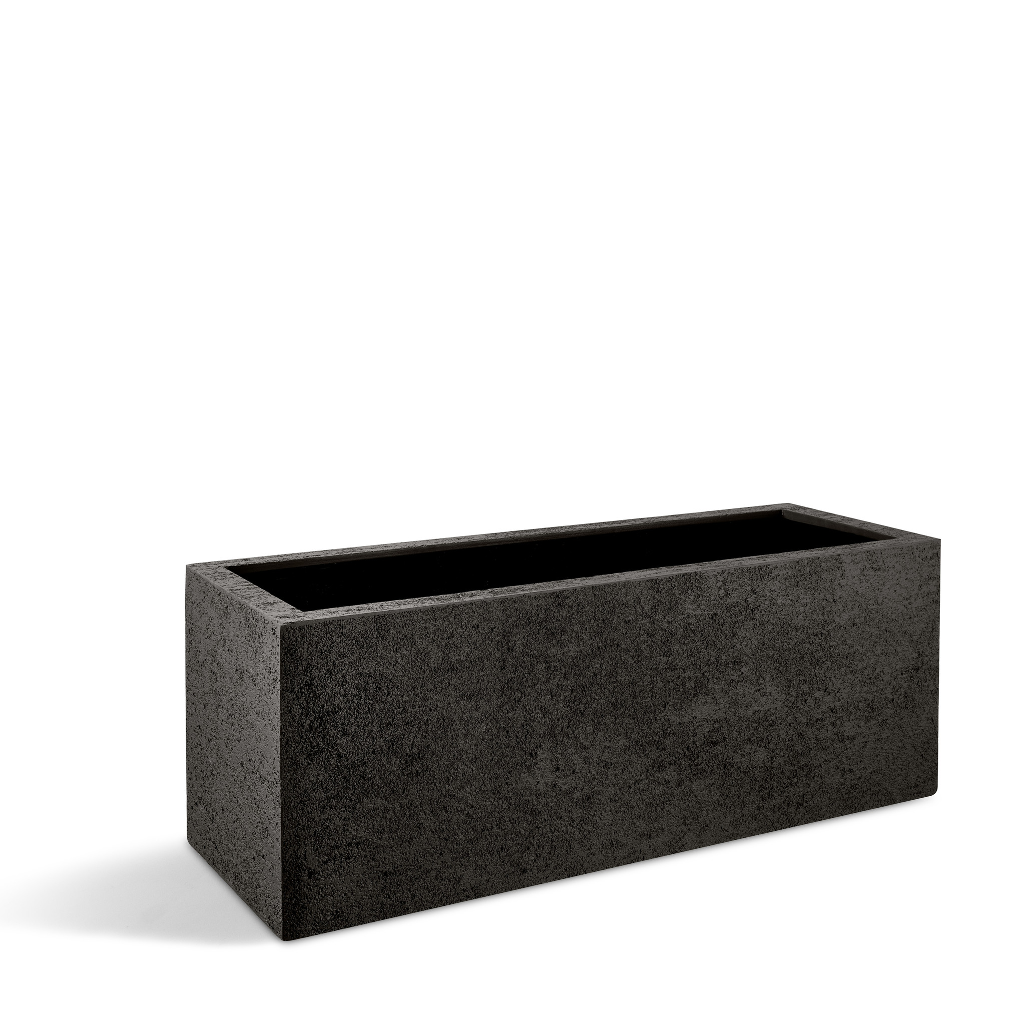 Pflanzkübel & Blumentöpfe Pflanzkübel ''Struttura Box'' Dunkelbraun  Rechteckig Fiberglas - 80x30x30cm - F5121 beim Spezialisten bestellen.