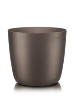 Metallico Pflanzkübel "Metallico Carmen" Marrone Rund Aluminium