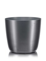 Metallico Pflanzkübel "Metallico Carmen" Anthrazit Rund Aluminium