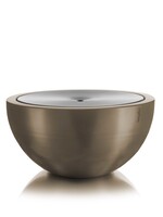 Metallico Wasserbrunnen "Metallico Fontana" Guarani Rund Aluminium - 90x90x45cm - F1160-GUA