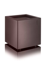 Metallico Pflanzkübel ''Metallico Enzo Cube'' Rome Quadratisch Chromstahl