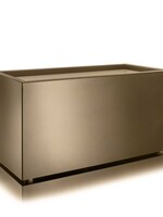 Metallico Pflanzkasten ''Metallico Luca Box'' Guarani Rechteckig Chromstahl