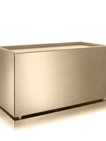 Metallico Pflanzkasten ''Metallico Luca Box'' Sabbia Rechteckig Chromstahl