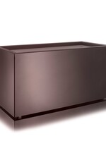 Metallico Pflanzkasten ''Metallico Luca Box'' Rome Rechteckig Chromstahl