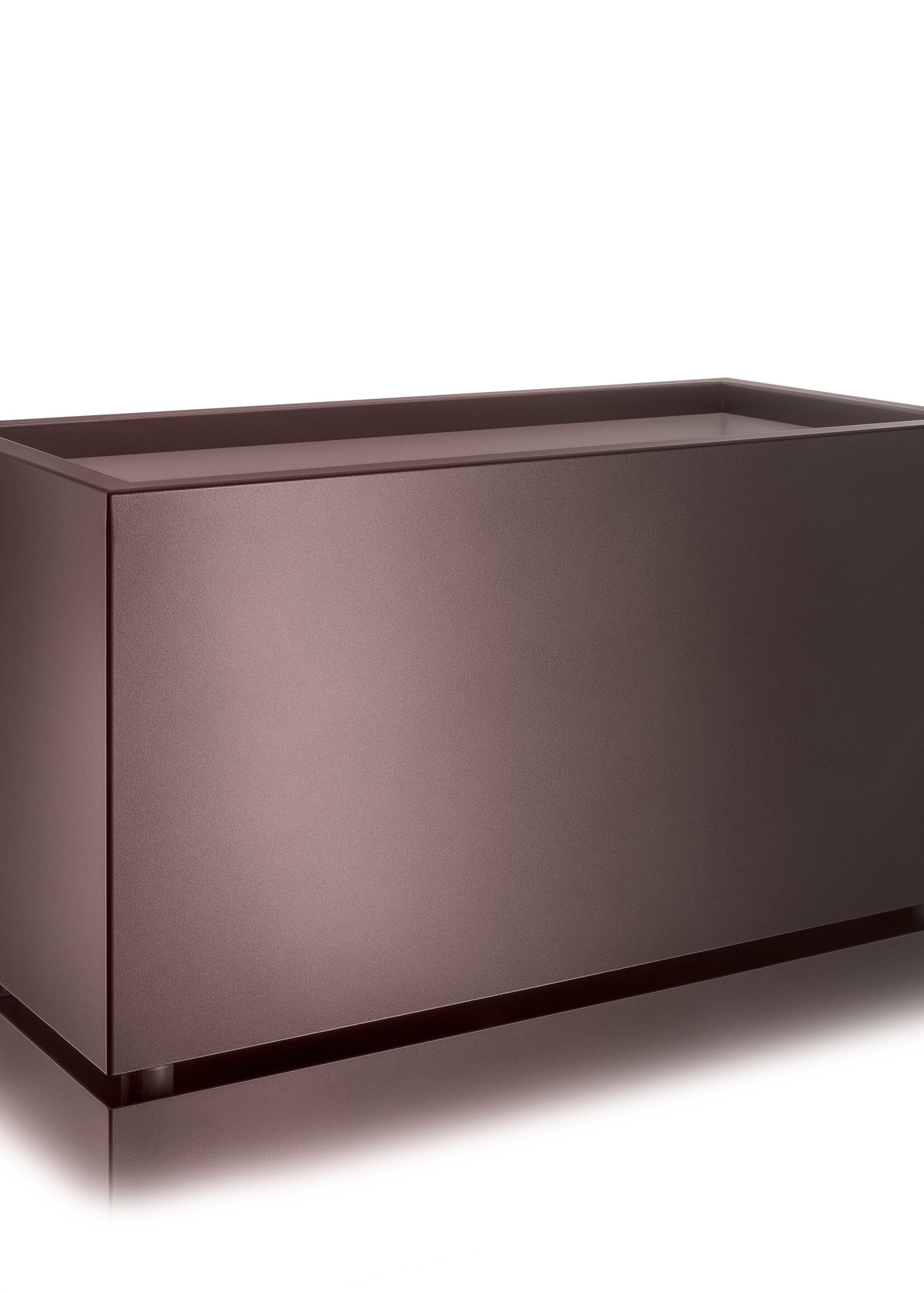 Metallico Pflanzkasten ''Metallico Luca Box'' Rome Rechteckig Chromstahl