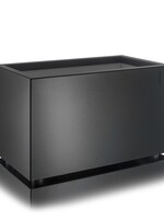 Metallico Pflanzkasten ''Metallico Nico Box'' Espresso Rechteckig Chromstahl