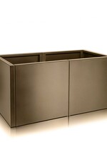 Metallico Pflanzkübel ''Metallico Hochbeet Verduro'' Guarani Rechteckig Chromstahl - 154x80x80cm - F1077-GUA