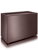 Metallico Raumteiler ''Metallico Carlo High Box'' Rome Rechteckig Chromstahl - 70x35x80cm - F1076-ROM