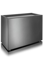 Metallico Raumteiler ''Metallico Carlo High Box'' Anthrazit Rechteckig Chromstahl - 70x35x80cm - F1076-ANT