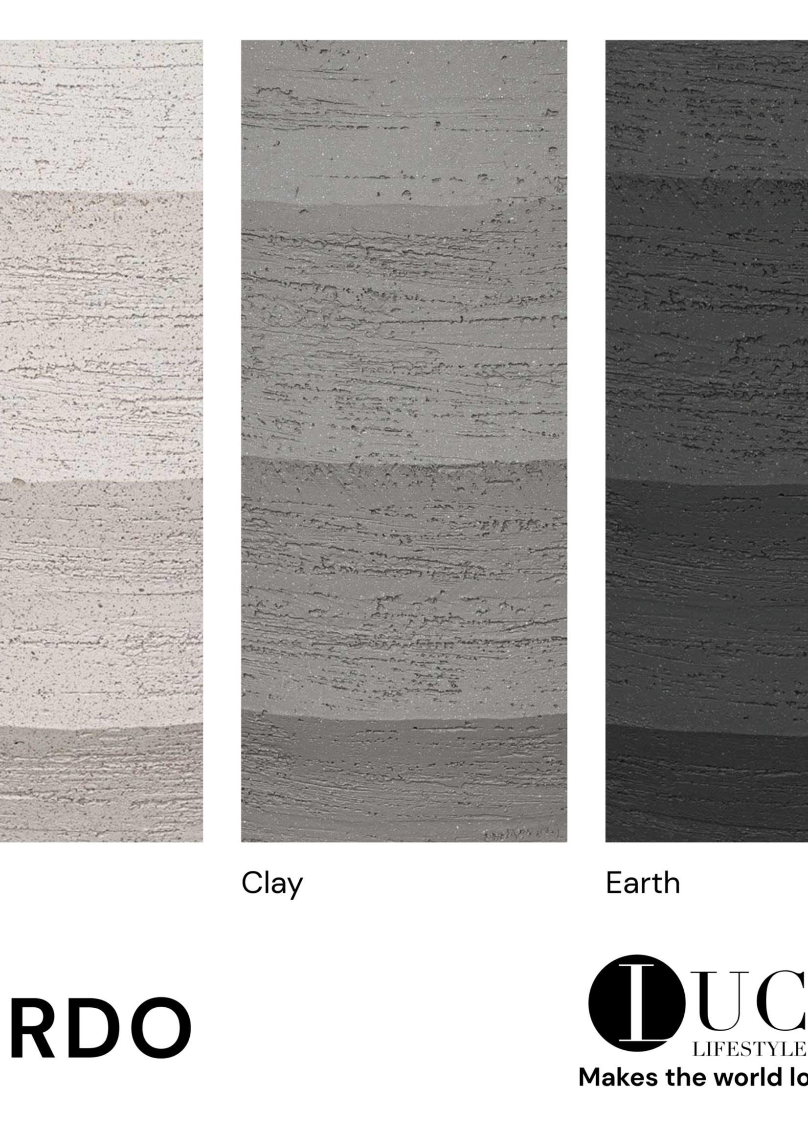 Luca Lifestyle - Bordo Pflanzkübel "Bordo New Egg Pot" Clay Rund Fiberglas