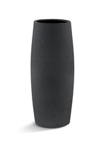 Luca Lifestyle - Grigio Pflanzkübel ''Grigio Modern Vase'' Anthrazit Rund Fiberglas