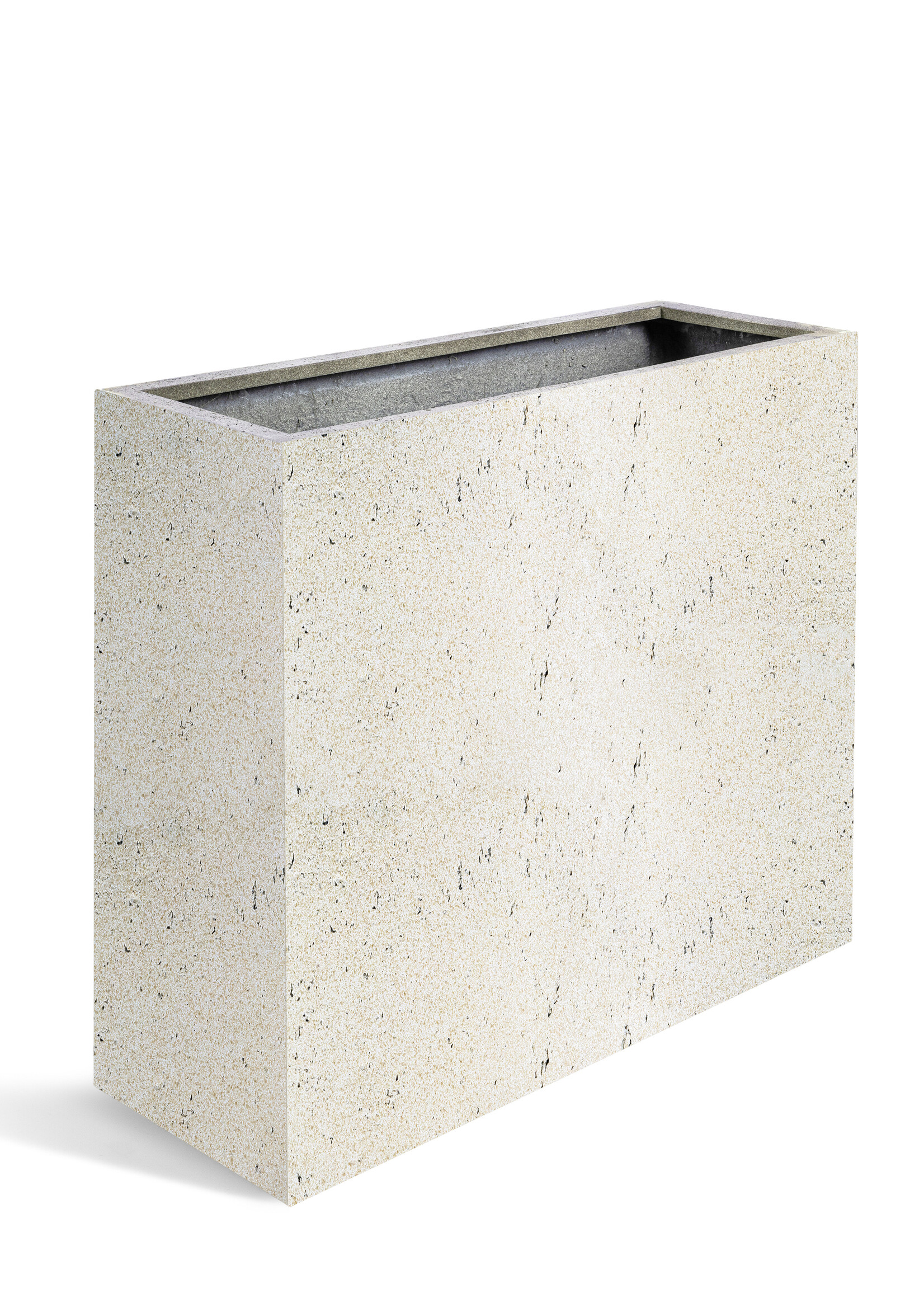 Luca Lifestyle - Grigio Raumteiler ''Grigio Divider'' Creme Weiß Rechteckig Fiberglas