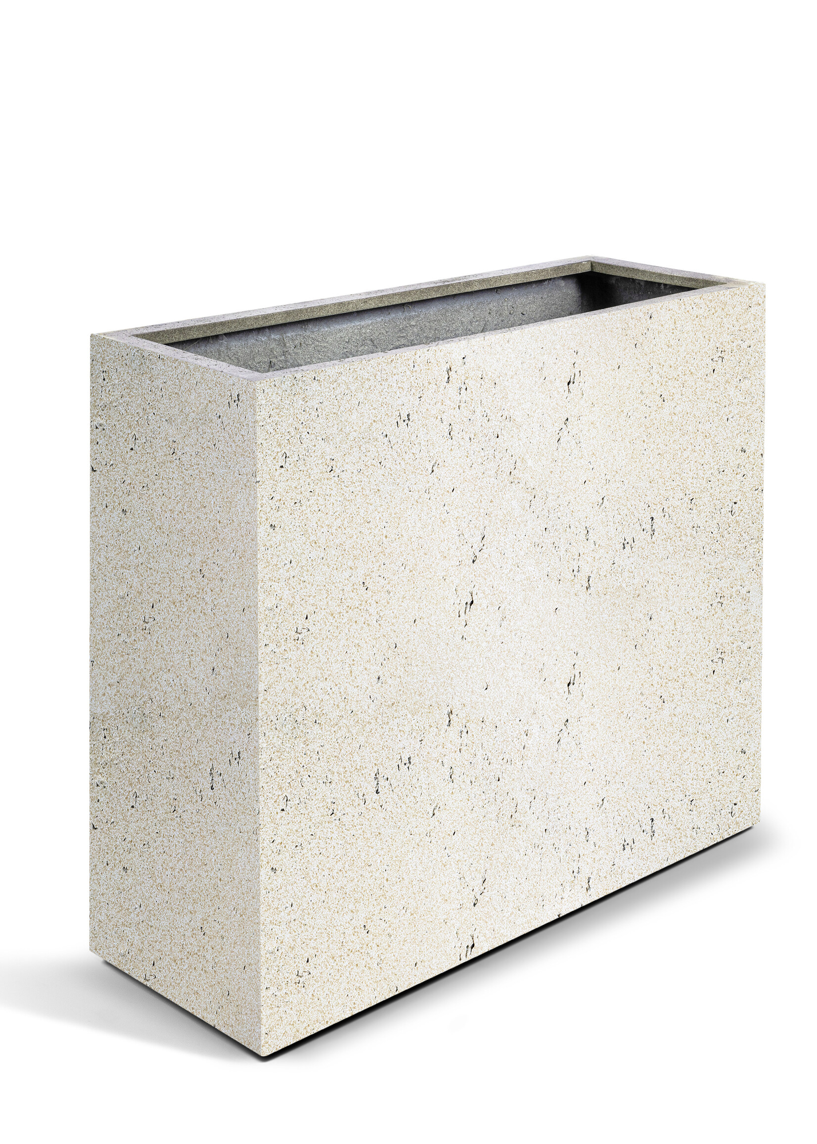 Luca Lifestyle - Grigio Raumteiler ''Grigio Divider'' Creme Weiß Rechteckig Fiberglas