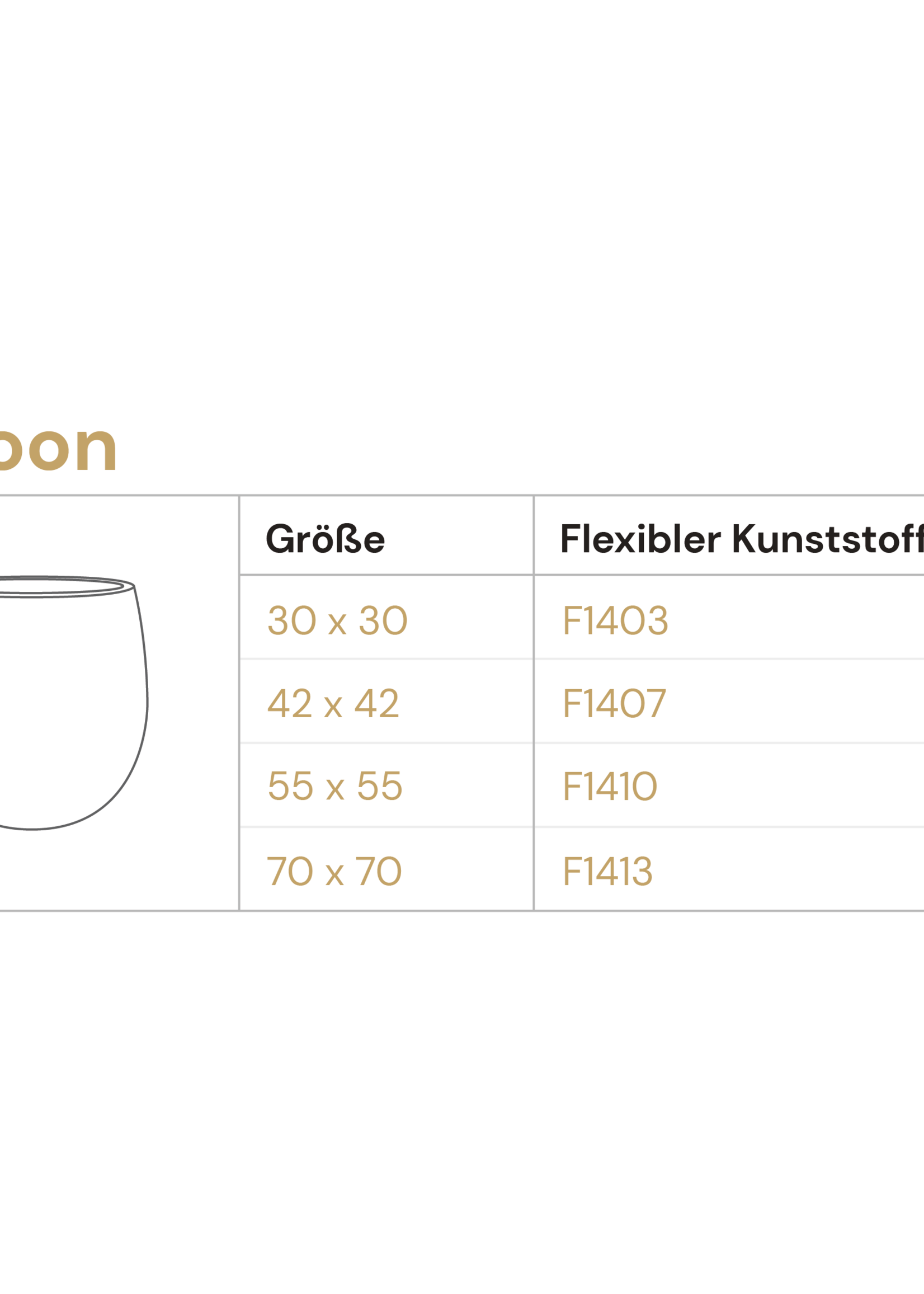 Luca Lifestyle - Grigio Pflanzkübel ''Grigio Balloon'' Creme Weiß Rund Fiberglas