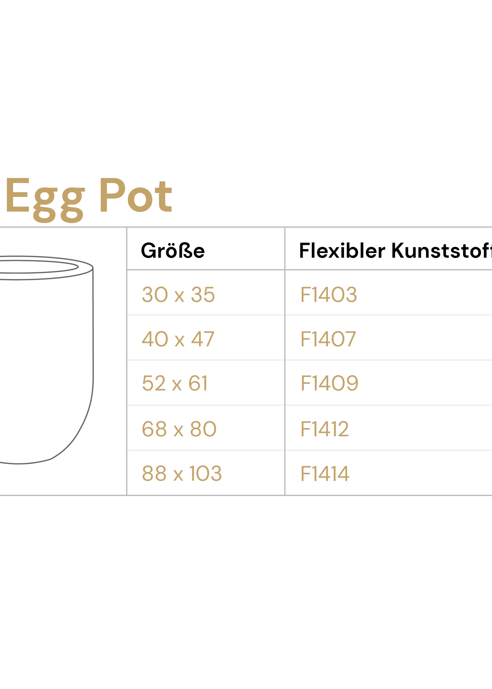 Luca Lifestyle - Grigio Pflanzkübel "Grigio Tall Egg Pot" Anthrazit Rund Fiberglas