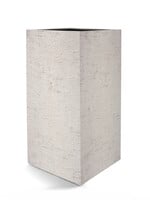 Luca Lifestyle - Terreno Pflanzkübel ''Terreno High Cube'' Sand Quadratisch Fiberglas