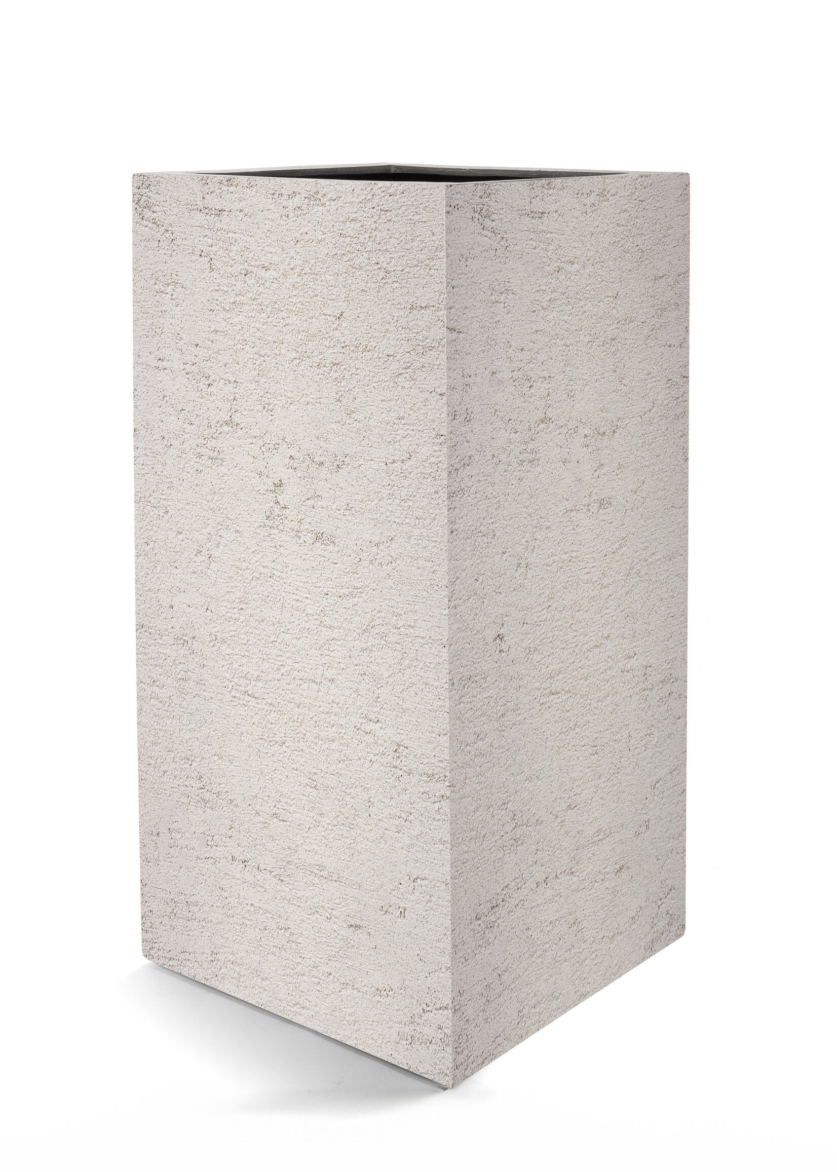 Luca Lifestyle - Terreno Pflanzkübel ''Terreno High Cube'' Sand Quadratisch Fiberglas
