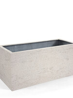 Luca Lifestyle - Terreno Pflanzkübel ''Terreno Box'' Sand Rechteckig Fiberglas