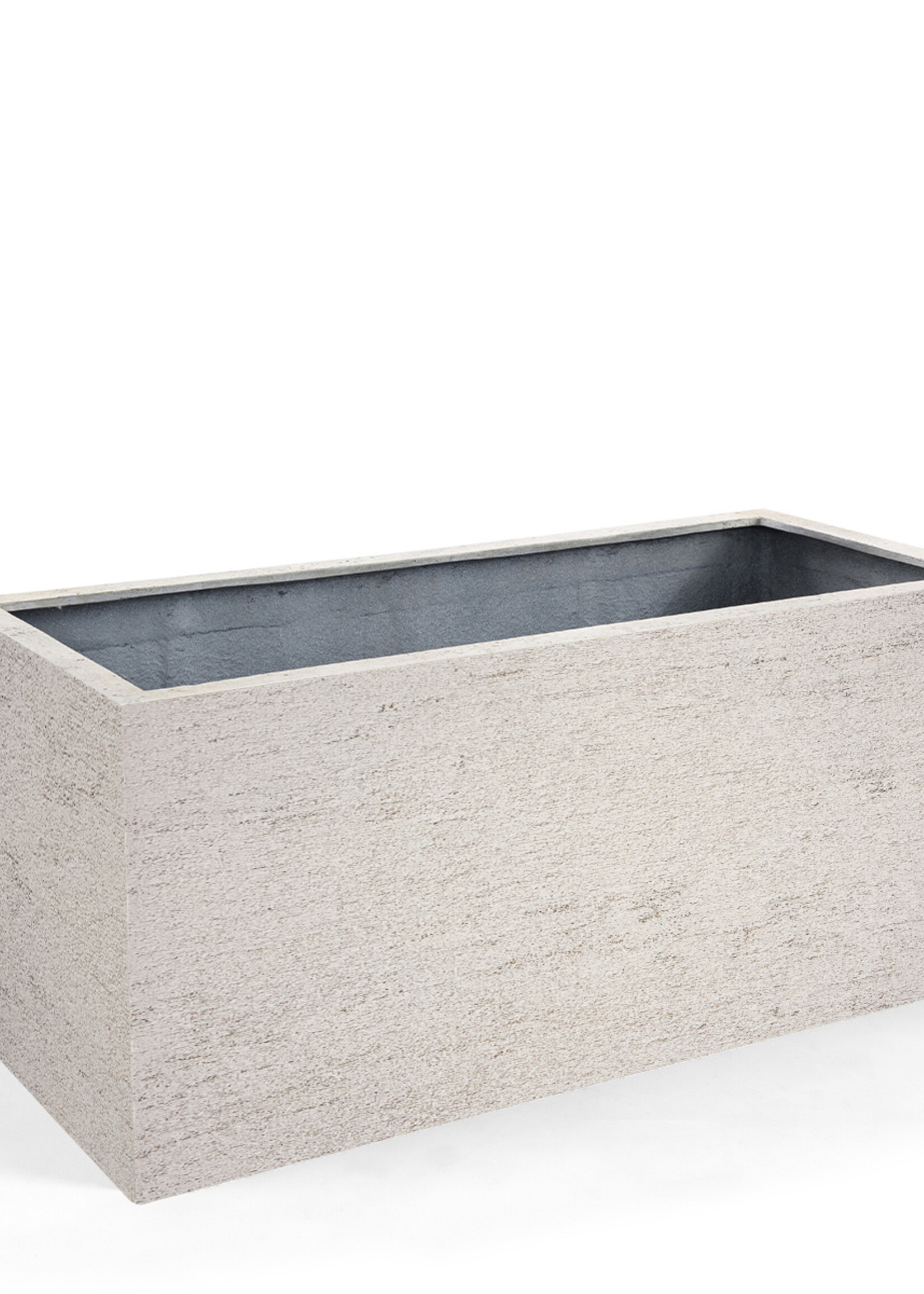 Luca Lifestyle - Terreno Pflanzkübel ''Terreno Box'' Sand Rechteckig Fiberglas