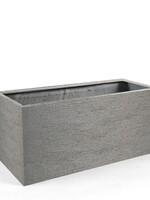 Luca Lifestyle - Terreno Pflanzkübel ''Terreno Box'' Clay Rechteckig Fiberglas