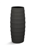 Luca Lifestyle - Bordo Pflanzkübel "Bordo Modern Vase" Earth Rund Fiberglas