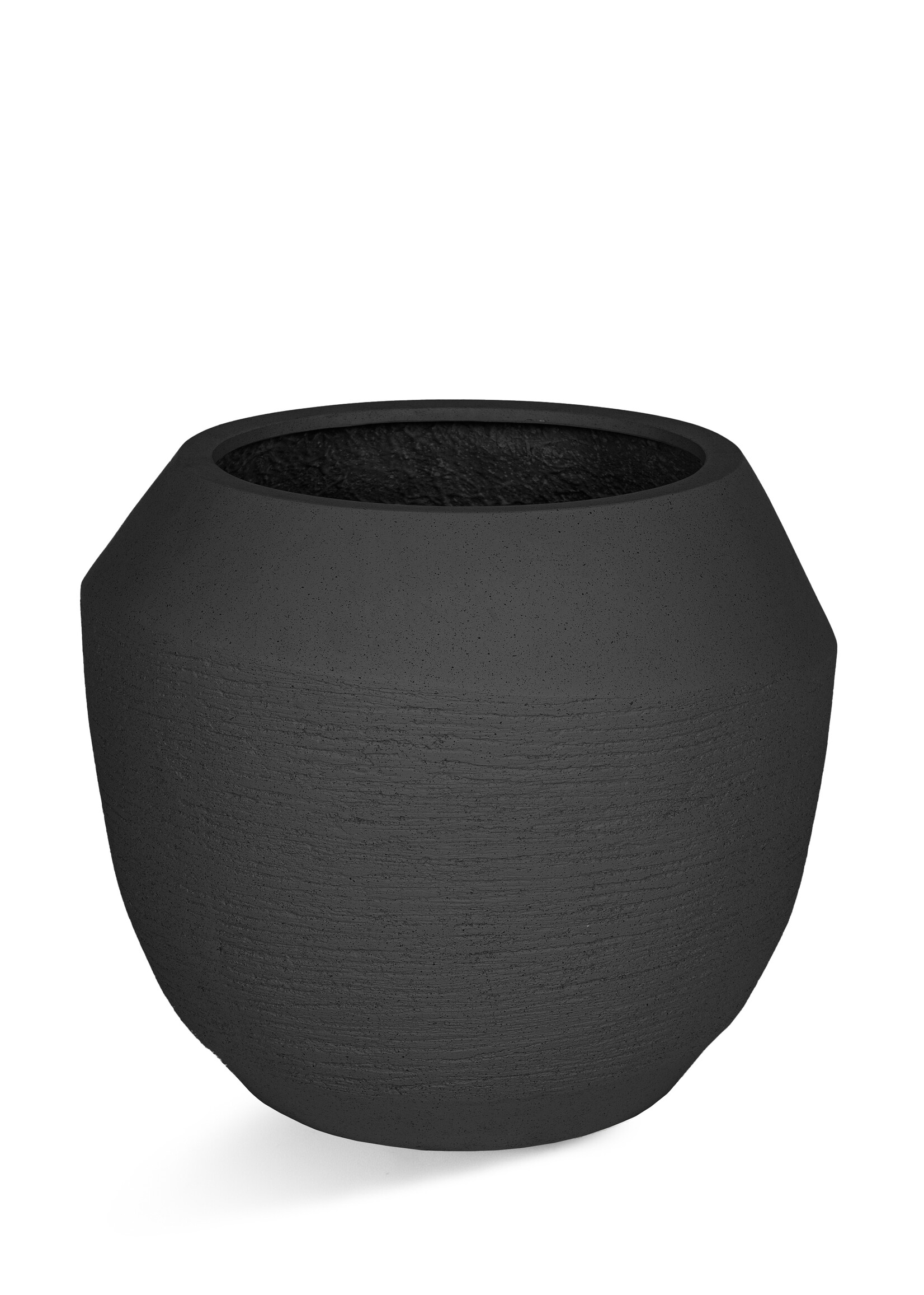 Luca Lifestyle - Ruvido Pflanzkübel "Ruvido Combi" Earth Rund Fiberglas