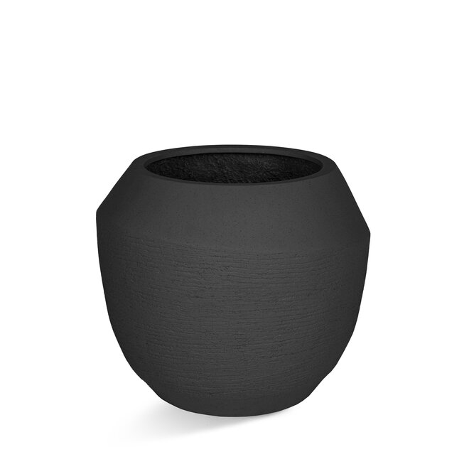 Pflanzkübel "Ruvido Combi" Earth Rund Fiberglas