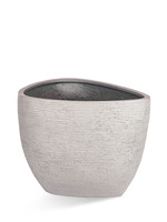 Luca Lifestyle - Ruvido Pflanzkübel "Ruvido Organic" Sand Rund Fiberglas