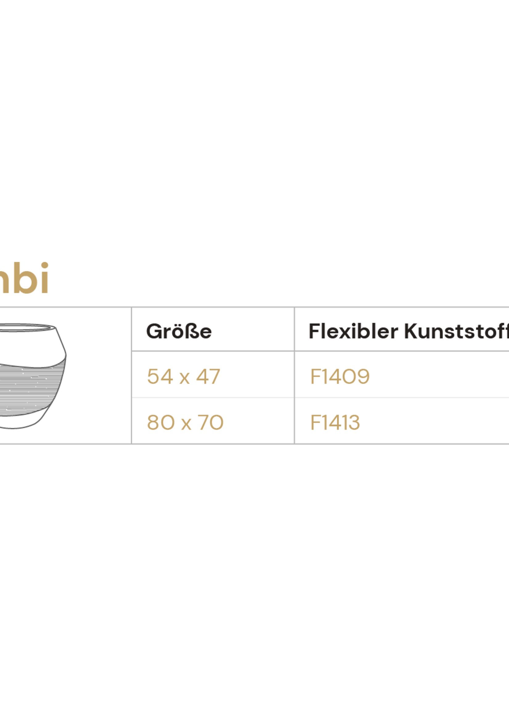 Luca Lifestyle - Ruvido Pflanzkübel "Ruvido Combi" Sand Rund Fiberglas