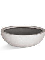 Luca Lifestyle - Terreno Pflanzkübel ''Terreno Bowl'' Sand Rund Fiberglas
