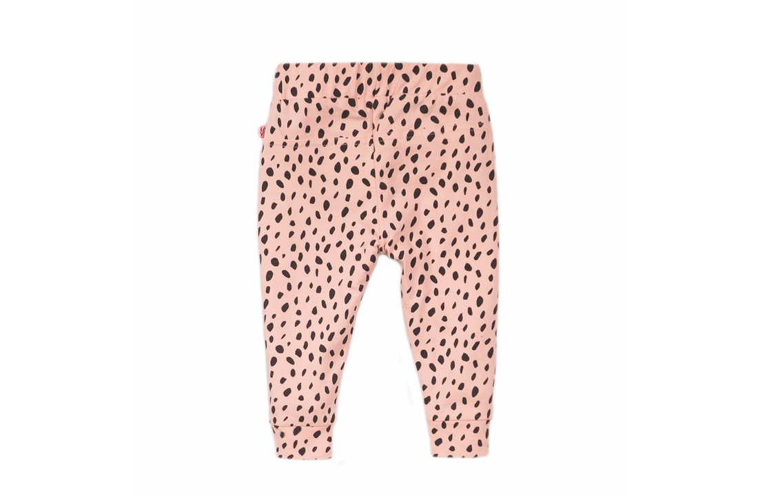 Girls Trousers - Smokey pink + aop - E38222-35