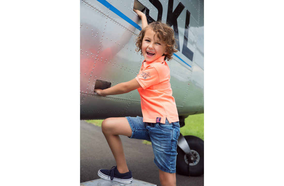 Boys Jeans shorts - Blue jeans - E38123-45