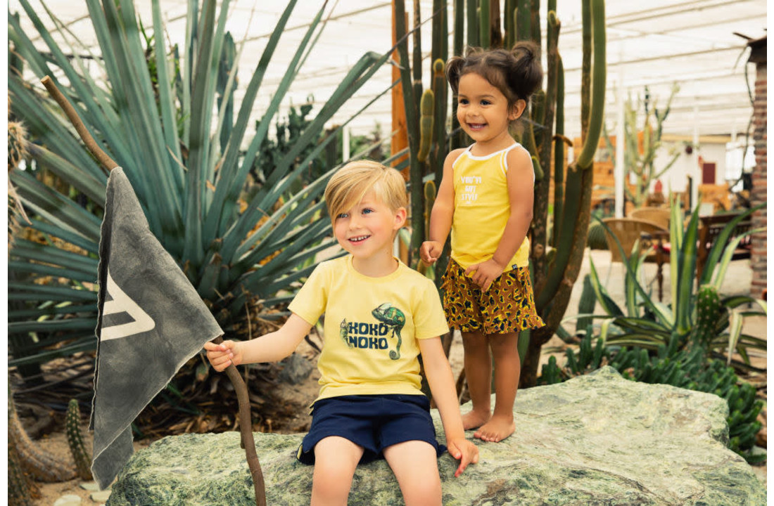 Boys T-shirt ss - Light yellow - E38823-37