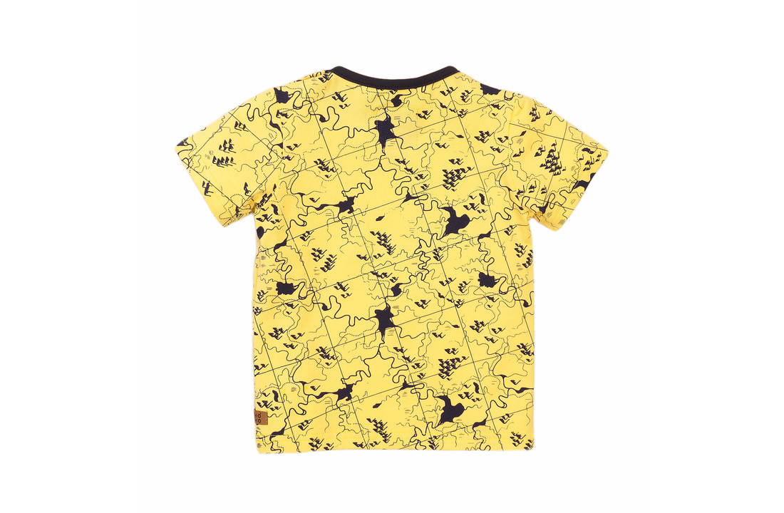 Boys T-shirt ss - Light yellow - E38827-37