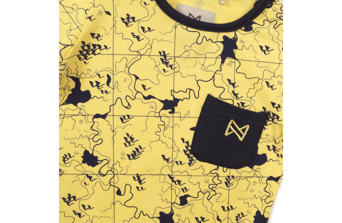Boys T-shirt ss - Light yellow - E38827-37
