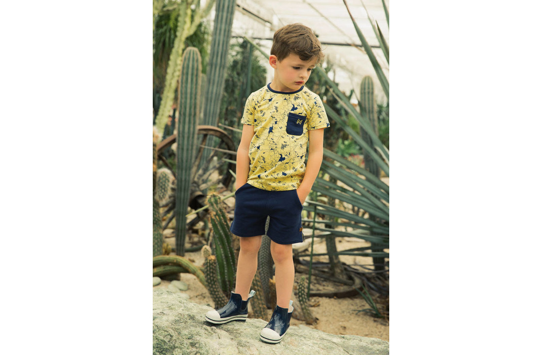 Boys T-shirt ss - Light yellow - E38827-37