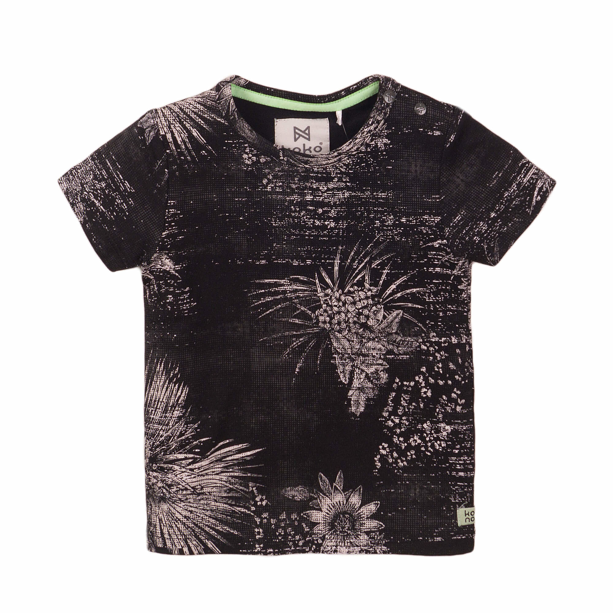 Boys T-shirt ss - Dark grey - E38851-37