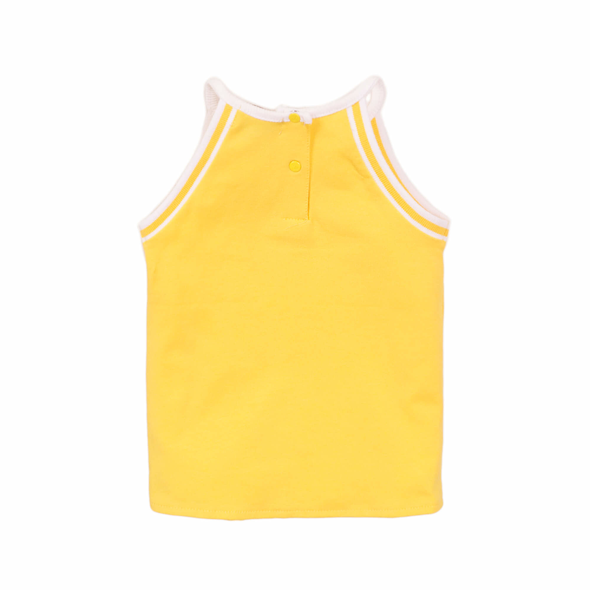 Girls T-shirt sleeveless - Yellow - E38935-37