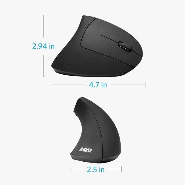 Anker 2.4G Souris verticale sans fil