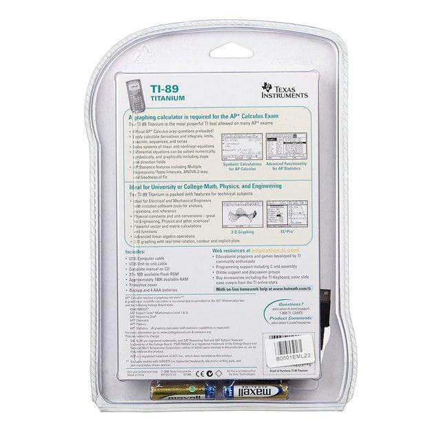 Texas Instruments TI-89 Titanium