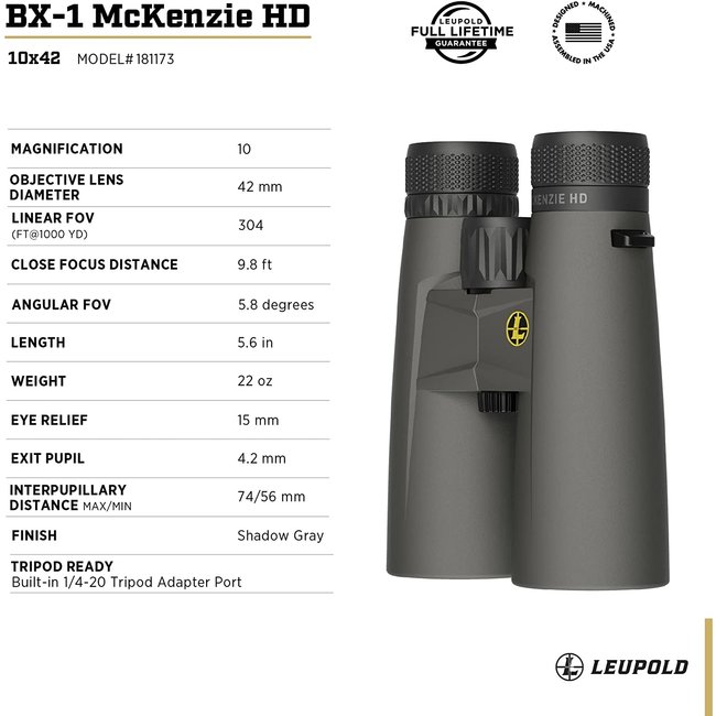 Leupold BX-1 McKenzie 10x42