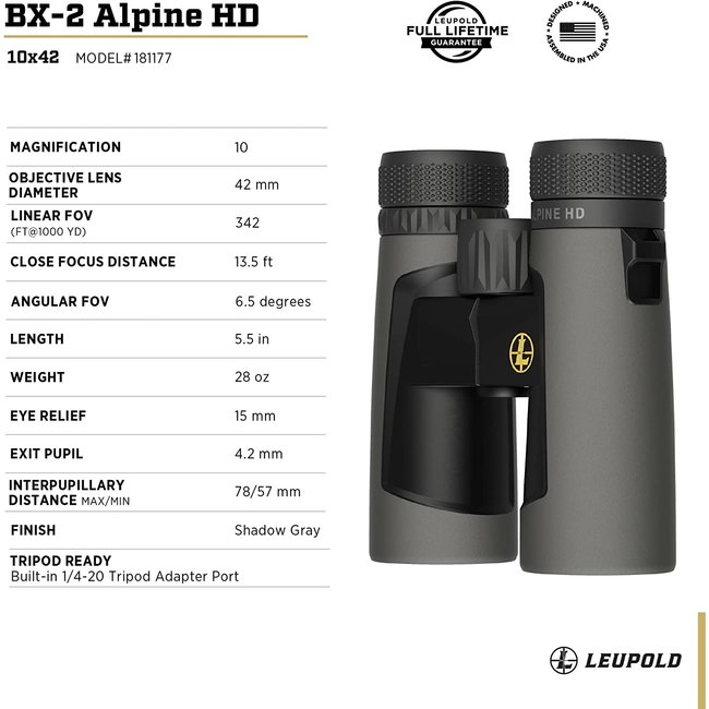 Leupold BX-2 Alpine HD