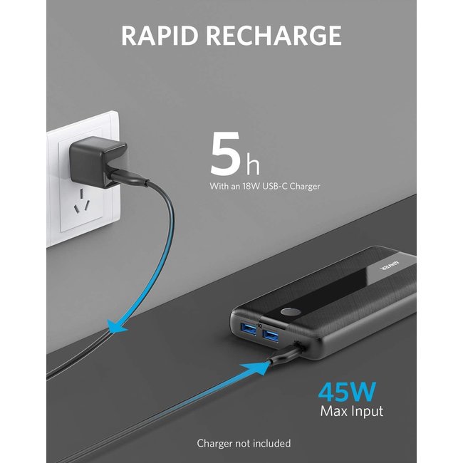 Anker PowerCore III 19.200mAh 45W Power Delivery