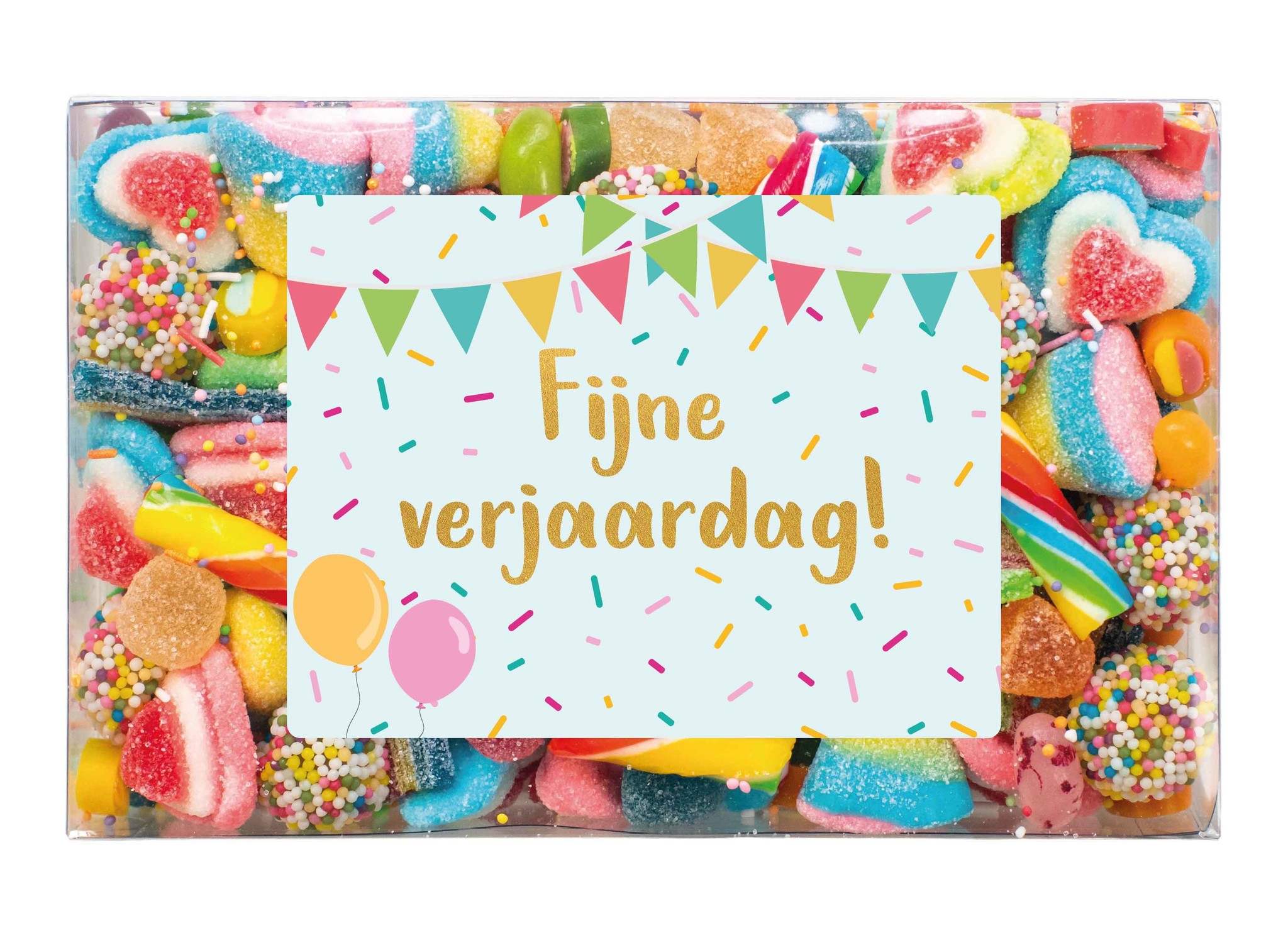 Snoepdoosje | Fijne verjaardag! Snoepdoosje | Fijne verjaardag!