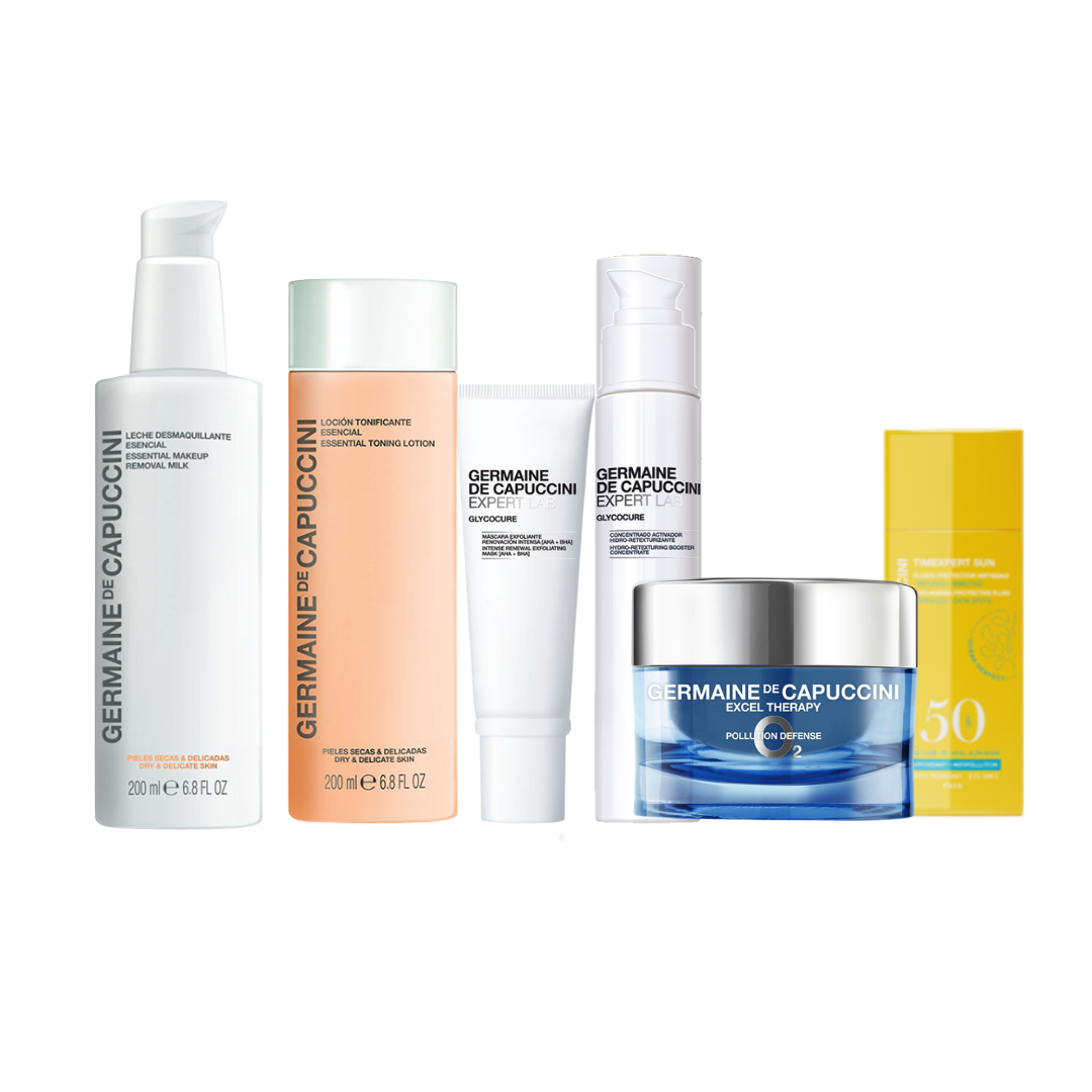 Preventieve anti -aging | Intermediate stappenplan voor de normale tot droge huid.