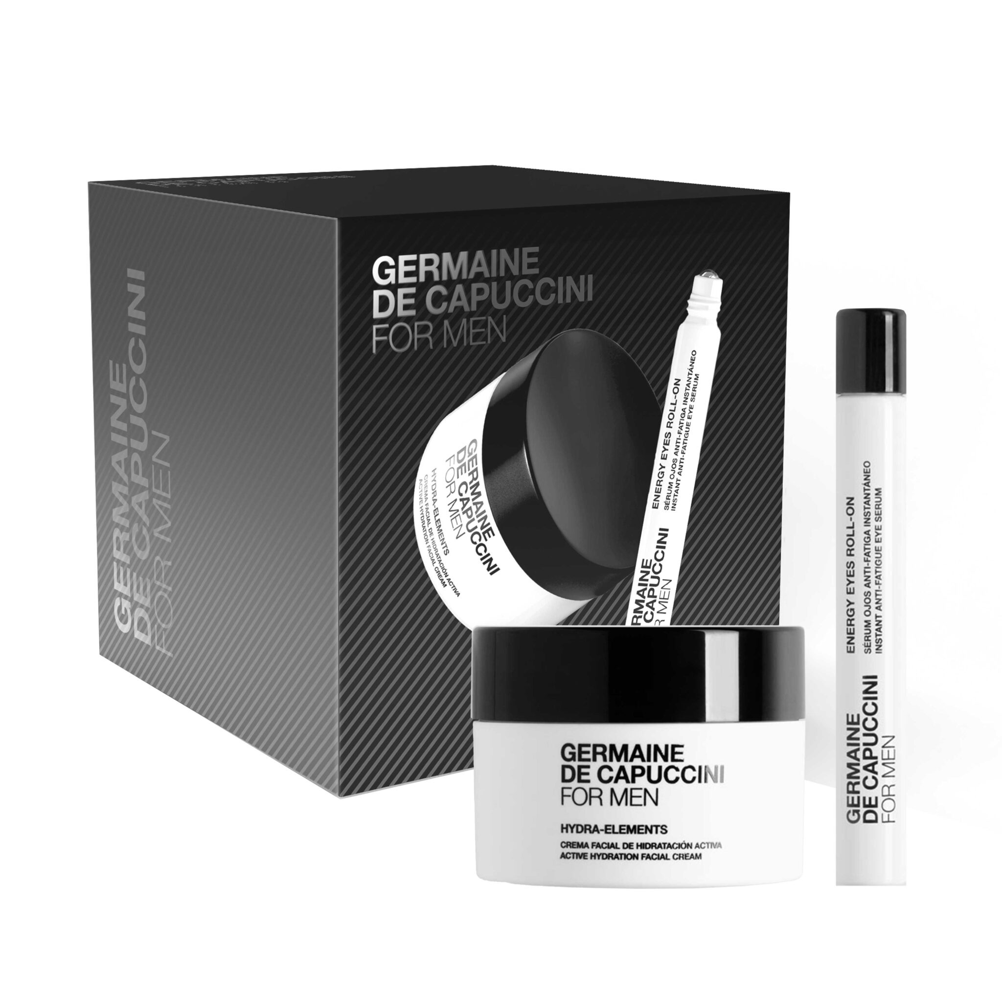 Hydra Elements + Energy Eyes Roll On | Germaine de Capuccini For Men
