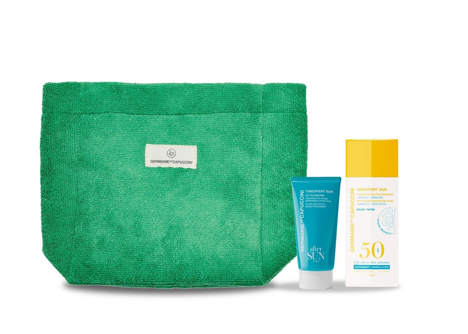 Timexpert Sun Getinte Anti-Aging Emulsie SPF50 + Icy Pleasure Facial | Love the Sun Promo