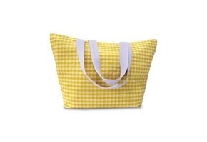 Checkered strandtas van Germaine de Capuccini